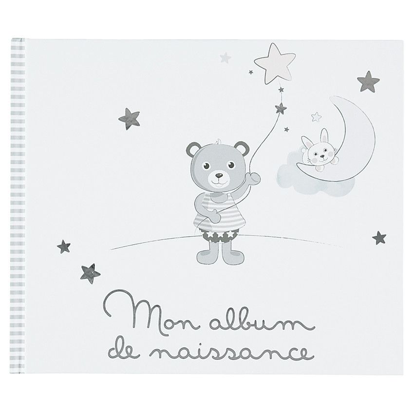 Premaman Mon Premier Album De Naissance Langue Francais Gris Decoration Sommeil Orchestra