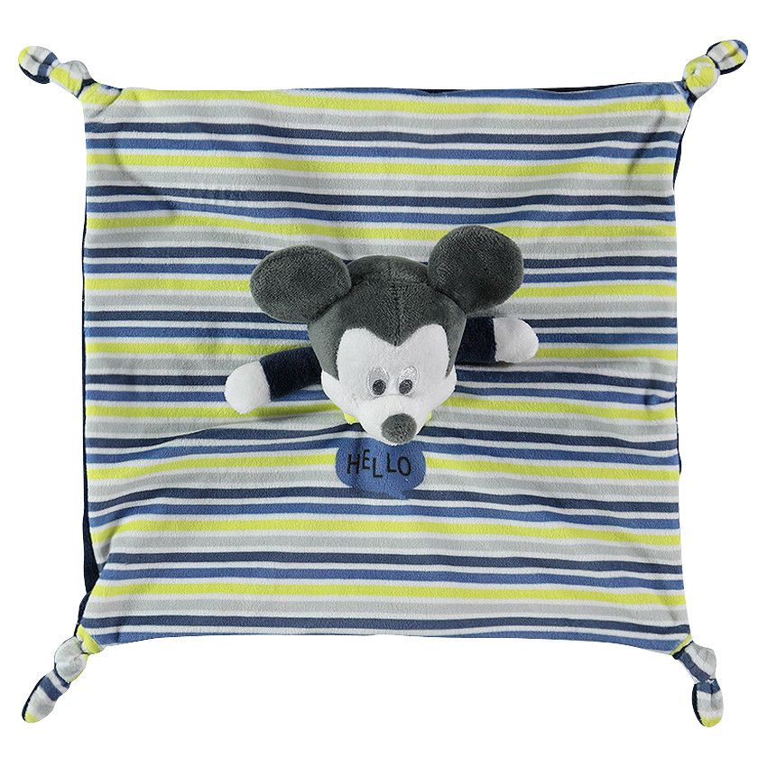 doudou plat mickey bleu