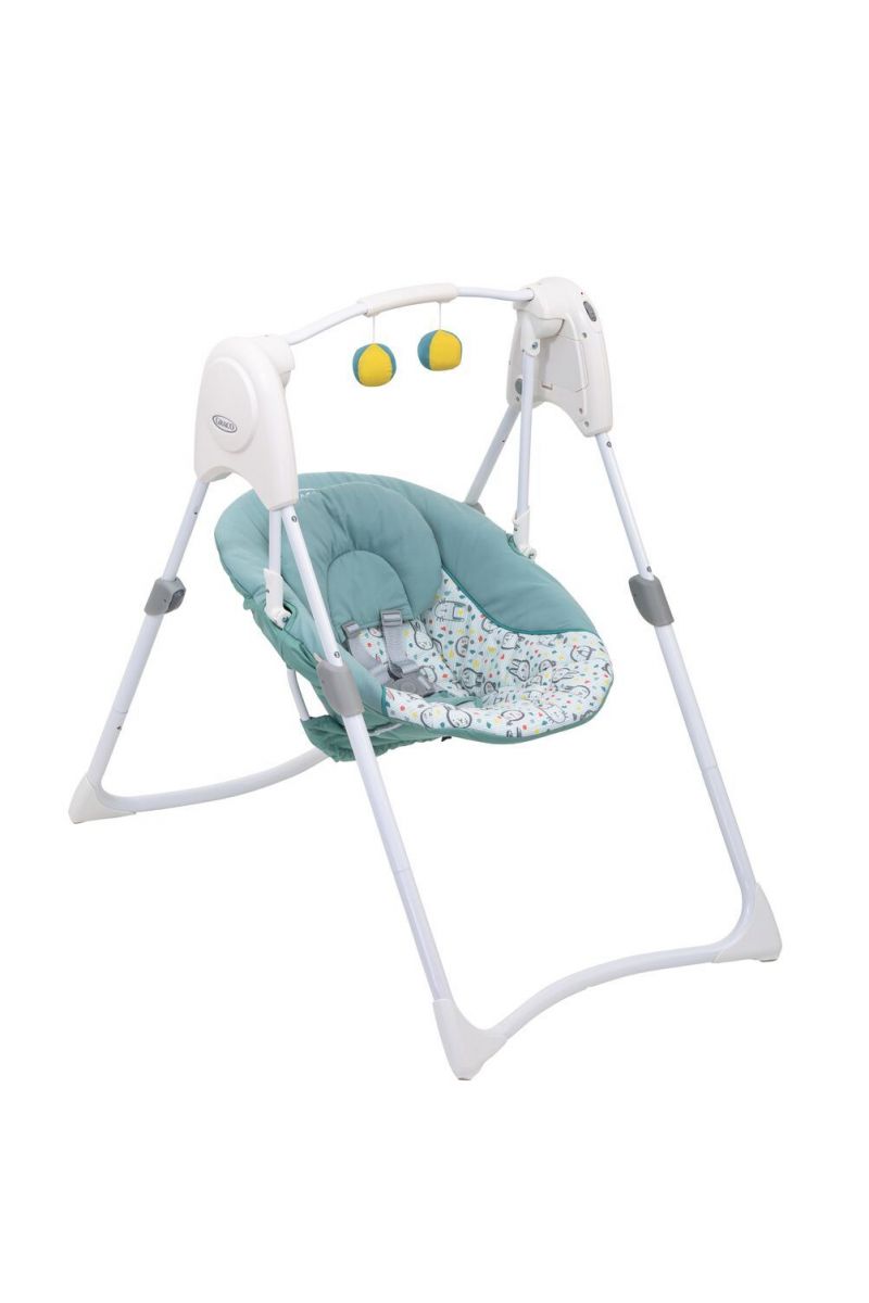 GRACO BALANCELLE SLIM SPACES BUNNY & BEAR - Balancelles - Éveil et jeux ...