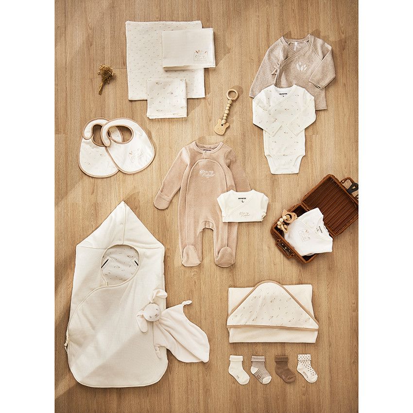 Lot De 10 Langes Bébé En Gaze De Coton 25x25cm - 8 Couches Super Absorbantes - Pour Peau Sensible - Blanc