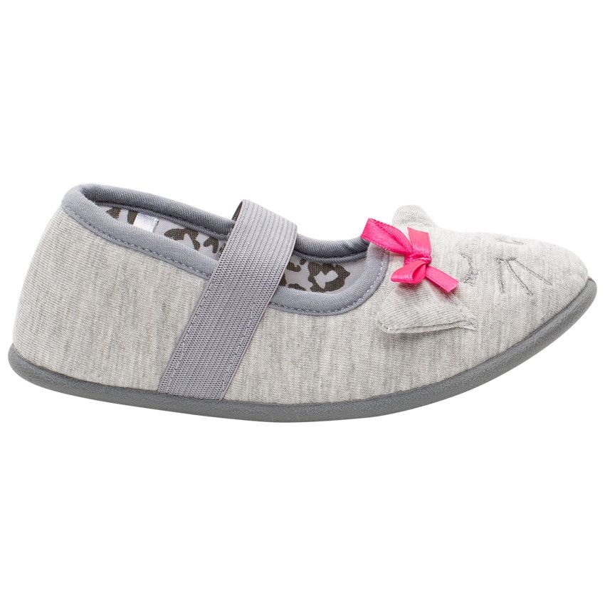 SAXO BLUES Chaussons babies en jersey à détails brodés Gris 30