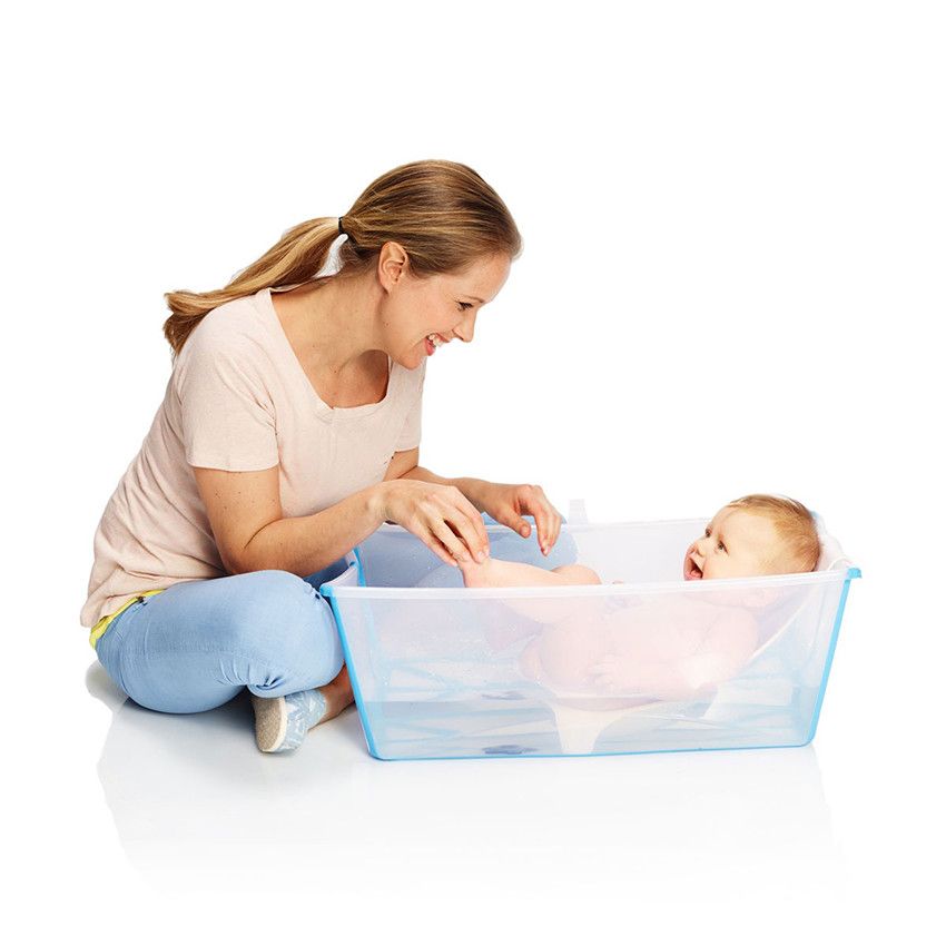 Stokke Baignoire Pliante Flexibath Transparent Transparent Baignoires Bain Orchestra