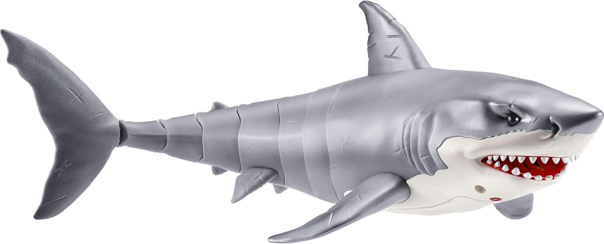 Robo Alive Requin Activé par l'eau Lot de 2 (Blanc) de ZURU – Jouet de Bain Robotique Réaliste Qui Nage pour Enfants, Préados et Ados