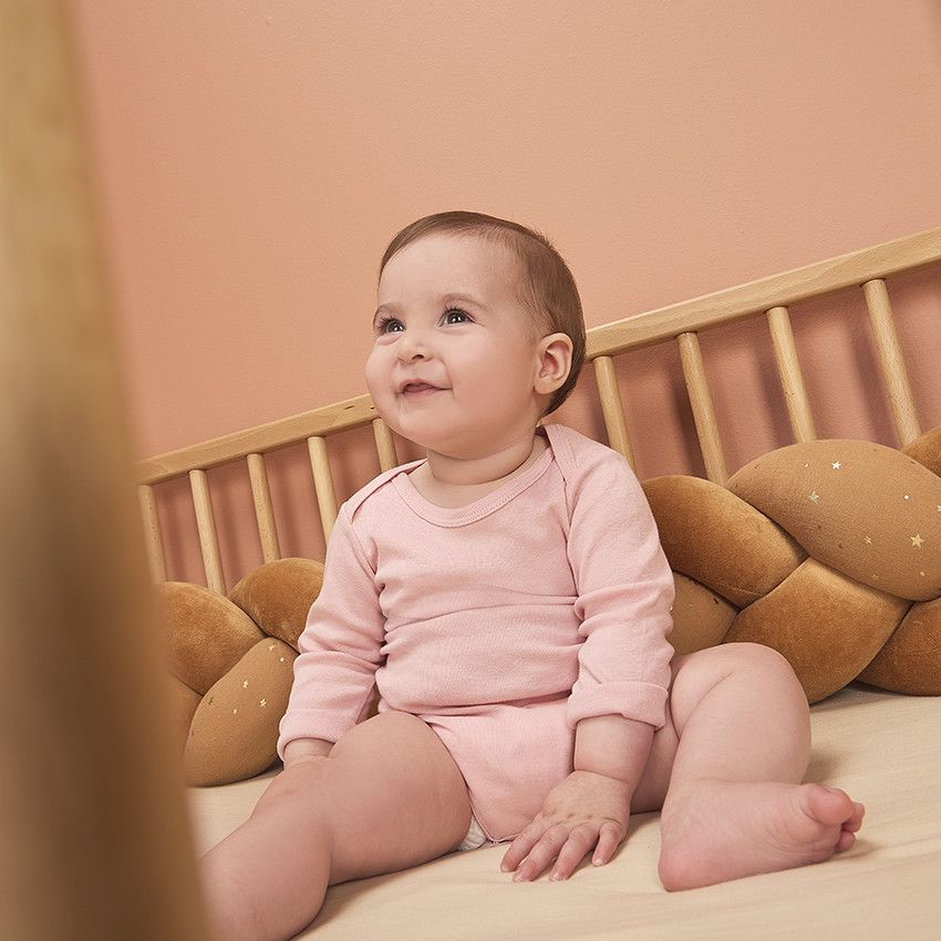 Lot De 5 Bodies Manches Longues Bébé Garçon - Coton Côtelé, Coloris Bleu - NEXT