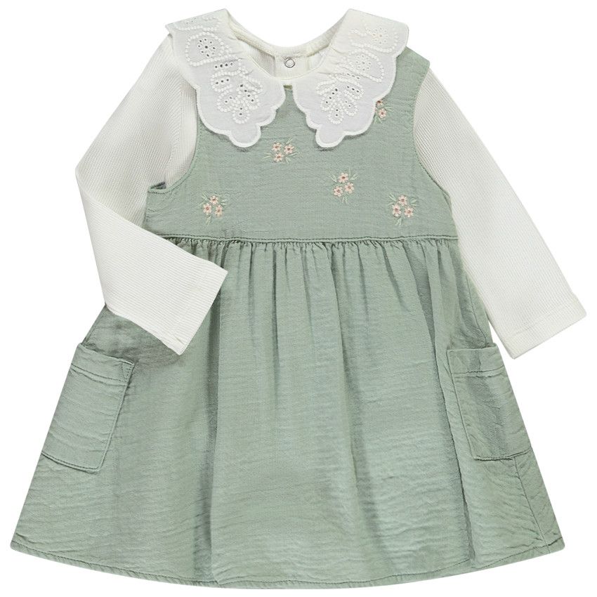 AIEOE Ensembles Bébé Fille Cardigan à Fleurs Jupe Tulle Robe Fille