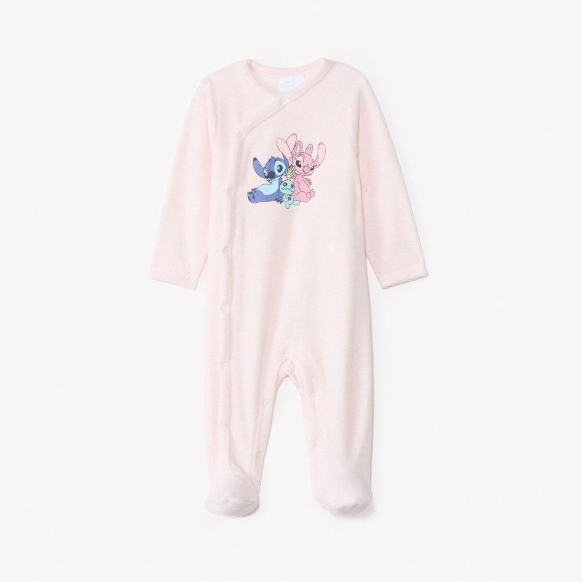 Pyjama Bébé Micro-polaire à Zip Double Sens - Lot De 2, Rose, Taille 3 Mois - Marque NEXT - Lavable Machine 40°C