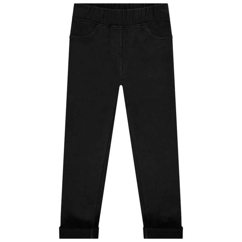 Jegging uni pour enfant fille Noir - 3 ans - Legging, caleçon - Fille