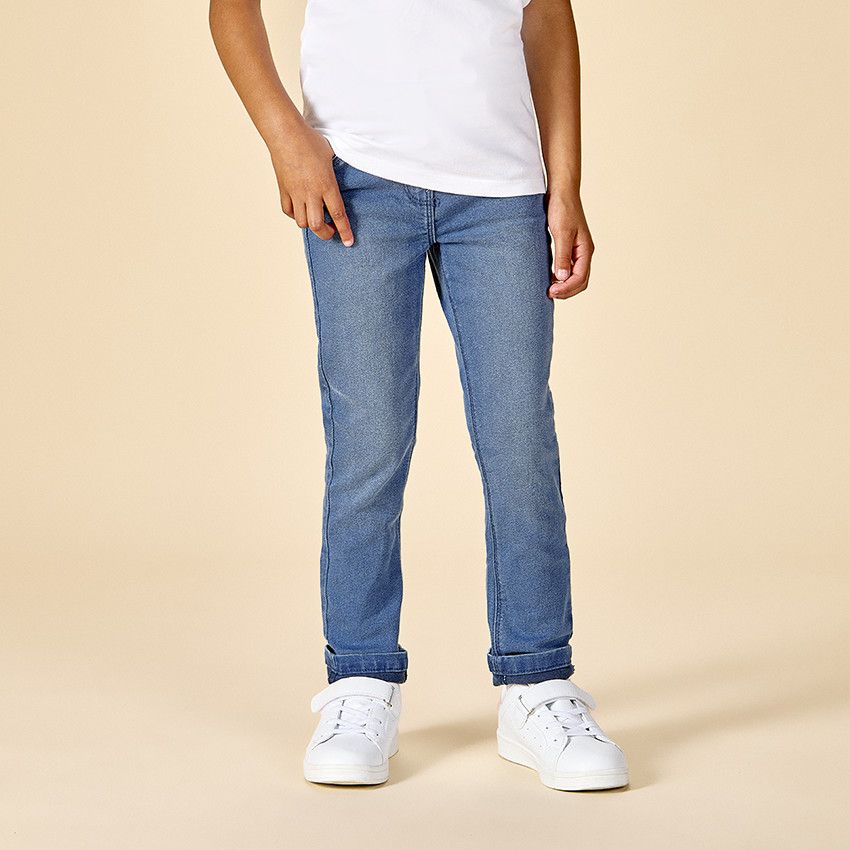 Jeans Fille Next Slim Jambe Taille 24 Jambe 27 - Bleu Délavé - Pour 9 Ans - Occasion Très Bon état