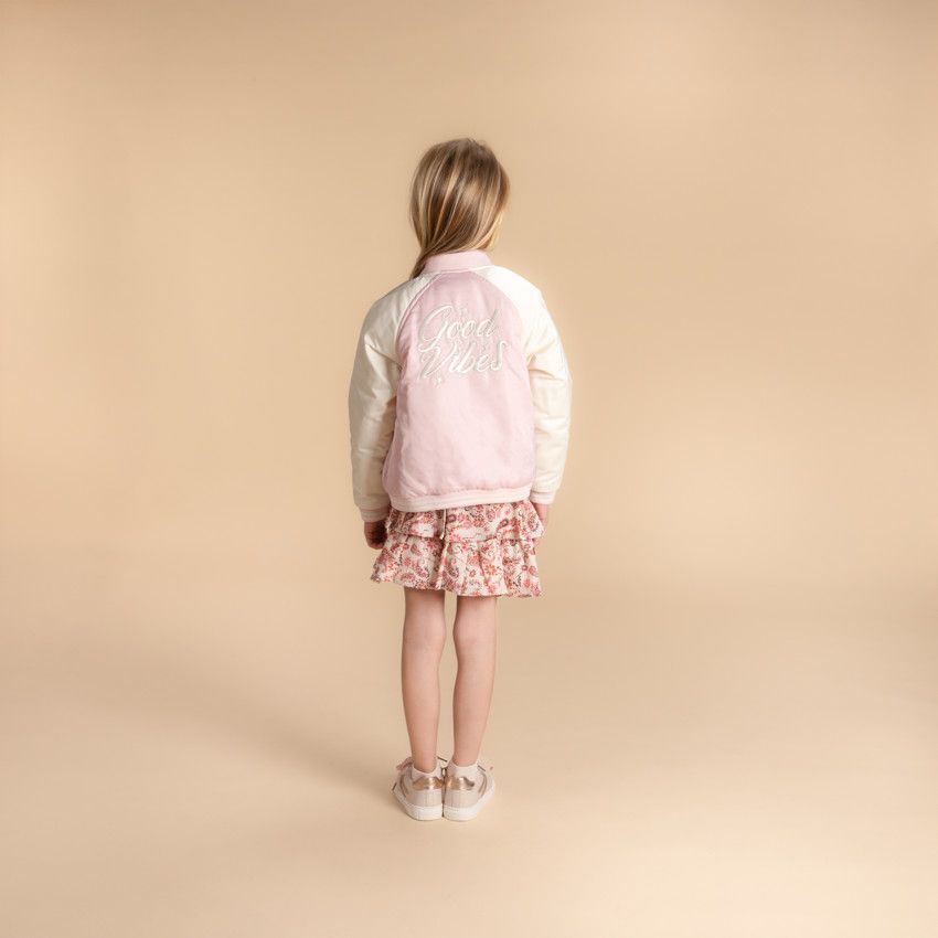 Paréo Orchestra Fille - Taille Unique (3-8 Ans) - Maille Stretch Bicolore Rose Rouge