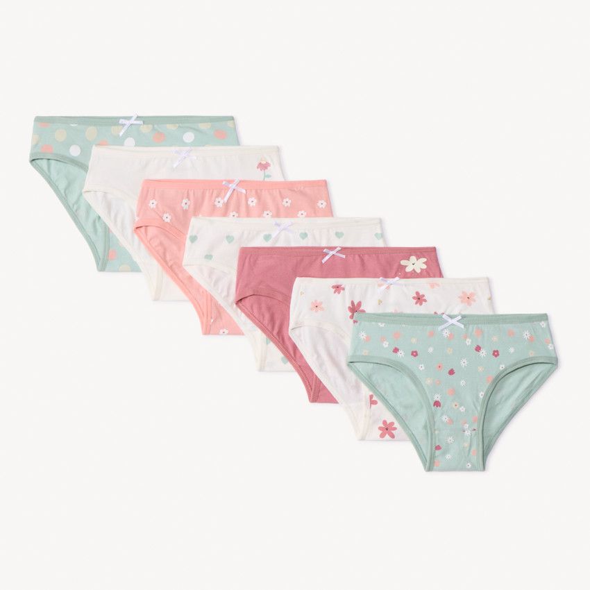 Lot De Culottes Hipster Gildan – Fille Taille 8/9 Ans, Neuves Sans étiquette
