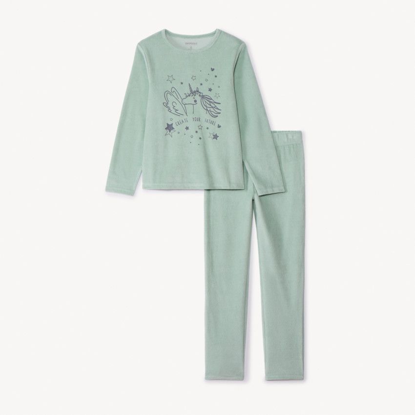 Pyjama Fille Mothercare Heritage à Fleurs - Taille 4-5 Ans - Occasion Très Bon état