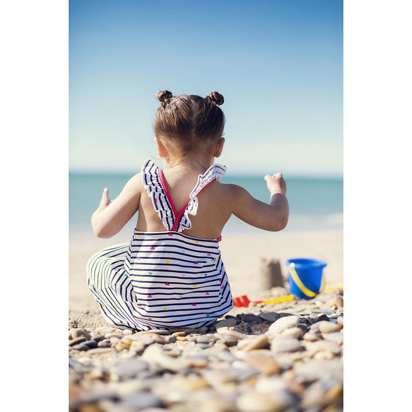Robe Bébé Fille Bluezoo - Taille 12-18 Mois - Neuve Avec étiquette - Jolie Et Pratique