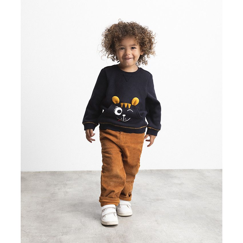 Pantalon Bébé Confortable à Enfiler - Marque Fred's World, Marron, Taille 0-3 Mois (56 Cm) - Neuf Avec étiquettes