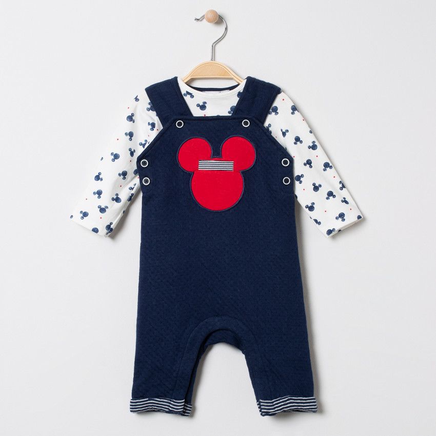 Orchestra Ensemble salopette et t shirt imprim s all over Mickey