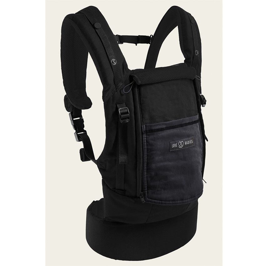 Love Radius Porte Bebe Physiocarrier Noir Anthracite Noir Portes Bebe Voyages Orchestra