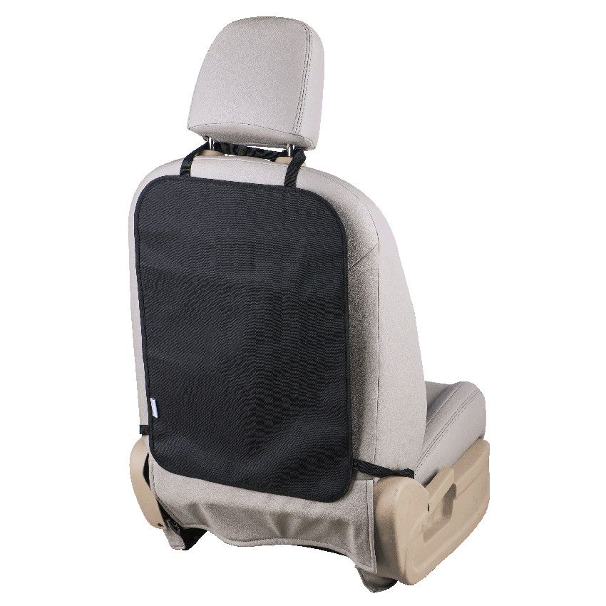 PREMAMAN Protection dossier siège voiture Noir Noir Accessoires