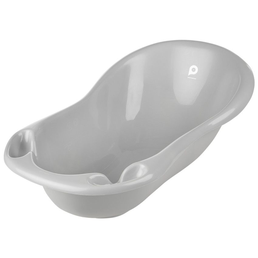 Premaman Baignoire Pour Bebe Avec Bouchon Gris Beige Baignoires Bain Orchestra