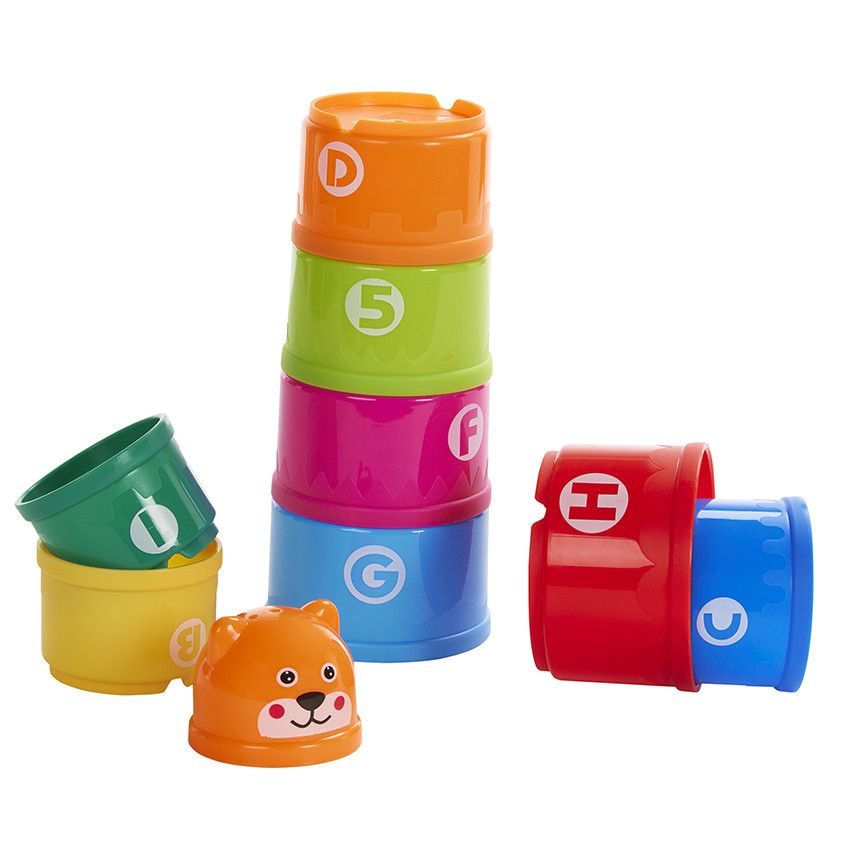Gobelets empilables gobelets gigognes de construction empilables jouets à tasses jeux casse-tete Gobelets empilables gobelets gigognes de construction empilables jouets à tasses jeux casse-tete