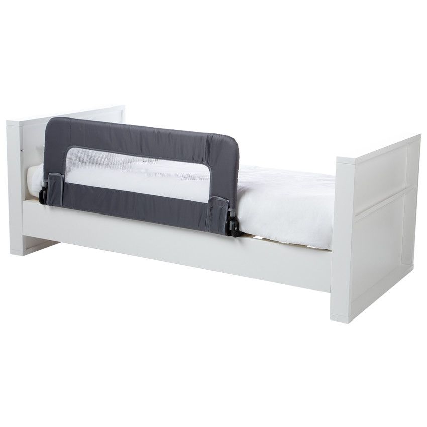 OHMG Barrière Lit Bébé 200 Cm - Sécurité Enfant Lit Avec Levage Vertical Double Verrou, Maille Respirante Réglable 70-99 Cm