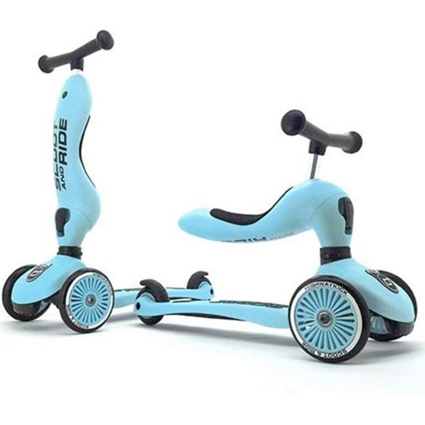Trotinette 2-en-1 Highwaykick Blueberry 12m-5ans