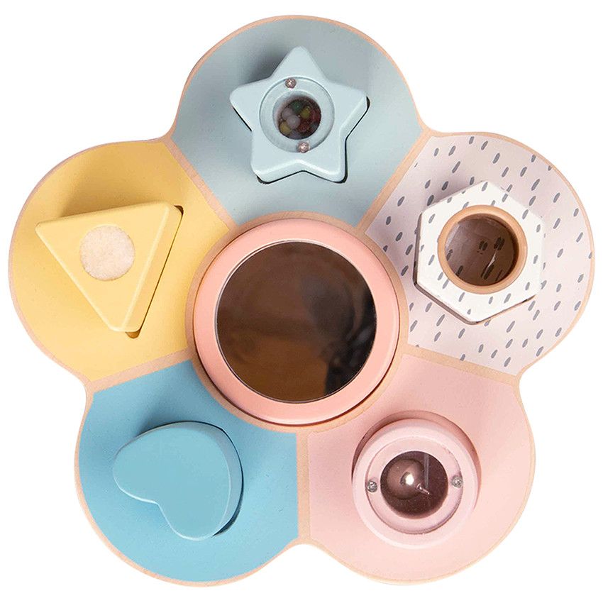 LUDI - Lot De 90 Balles De Jeu Pour Piscine à Balles Ou Aire De Jeu - 6 Cm, Plastique Souple, Dès 6 Mois - Bleu, Blanc, Beige, Doré