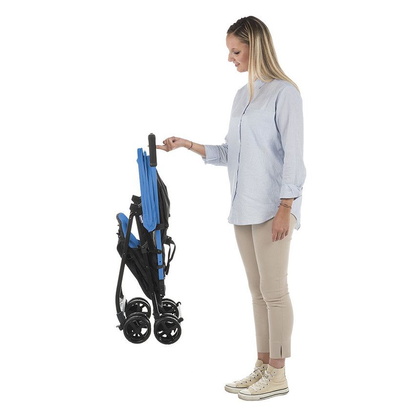 Ohlala 2 Power Blue Poussette Canne Chicco 