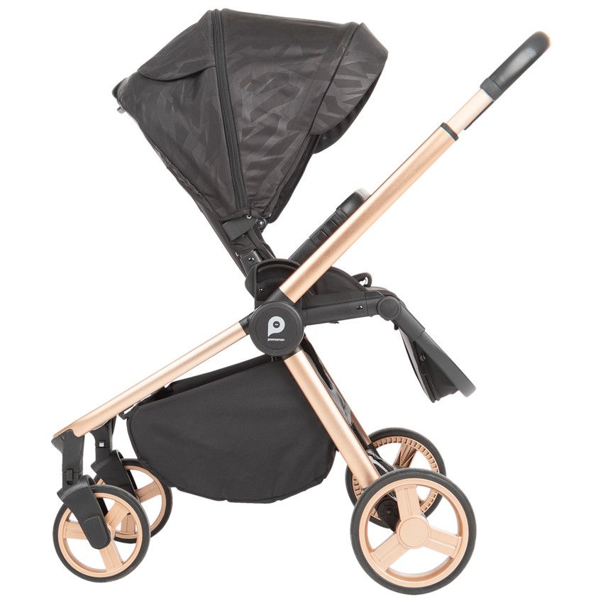 PREMAMAN Poussette trio Tessa Champagne Beige Poussettes duo