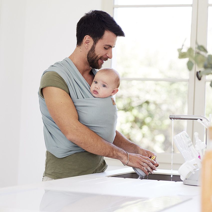 Bavoir bébé écru TEX BABY : le lot de 2 bavoirs à Prix Carrefour