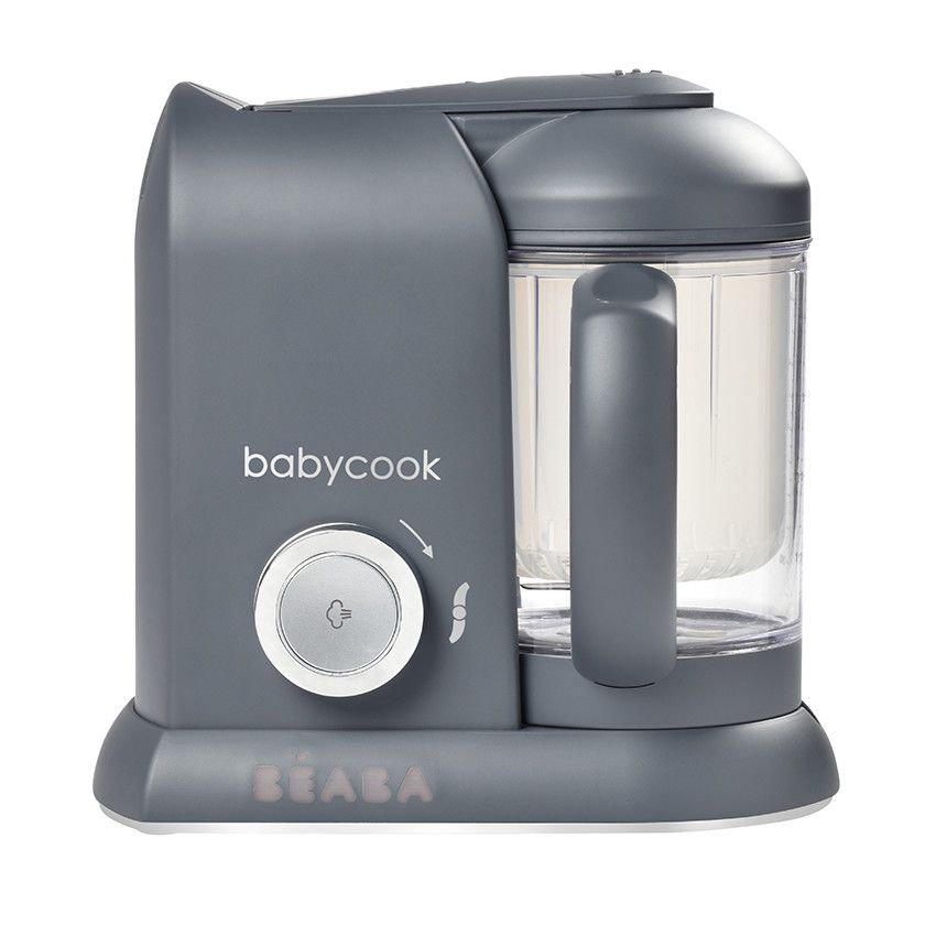 BEABA Robot Babycook Solo Dark Grey Vert Robots Cuiseurs Repas Orchestra