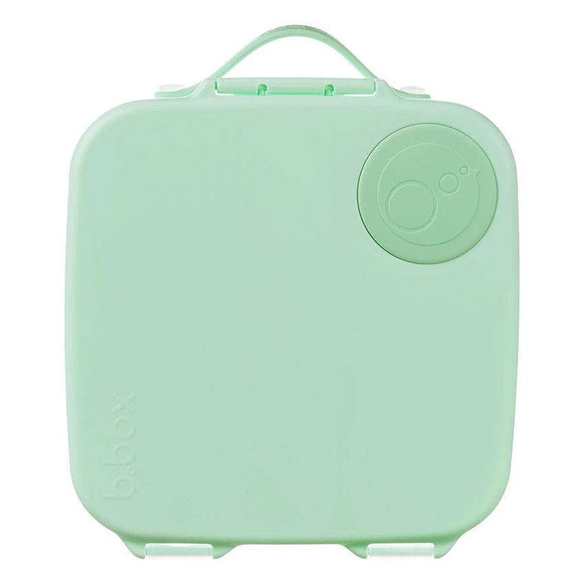 Lunch Box Bento Enfant 4 Compartiments En Silicone - Anti-fuite, Micro-ondes Et Lave-vaisselle - Rose Ou Vert