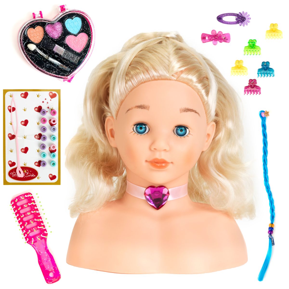 Tête à Coiffer Et Maquiller - Coffret Complet Pour Enfant - Dès 3 Ans