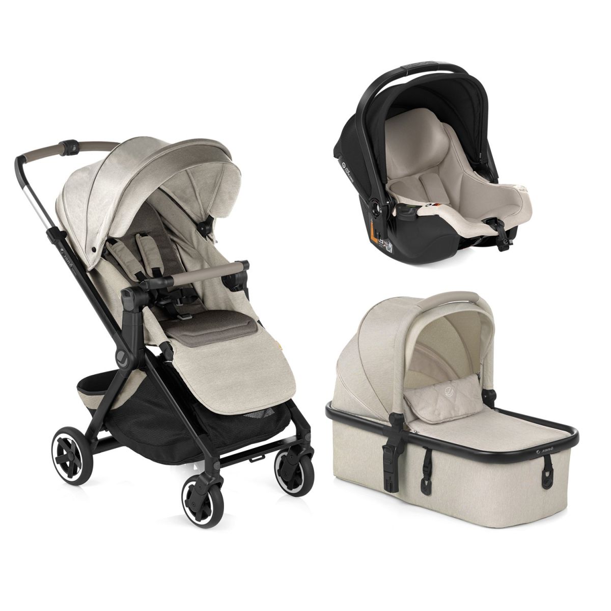 JANE Newel incl. Micro Pro & Jané Concord baby car seat Koos iSize R1