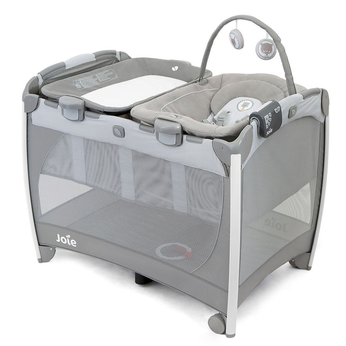 JOIE Lit de voyage Excursion Change & Bounce Travel Cot - Lits de ...