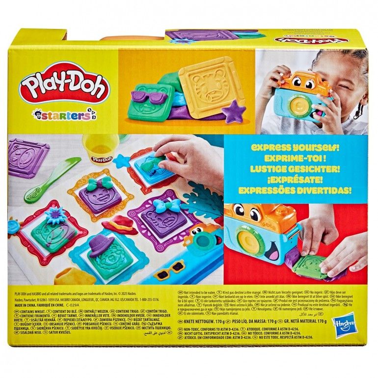 Play-Doh Coffret Starters Le Serpentin, Pâte à modeler 3 pots et 10