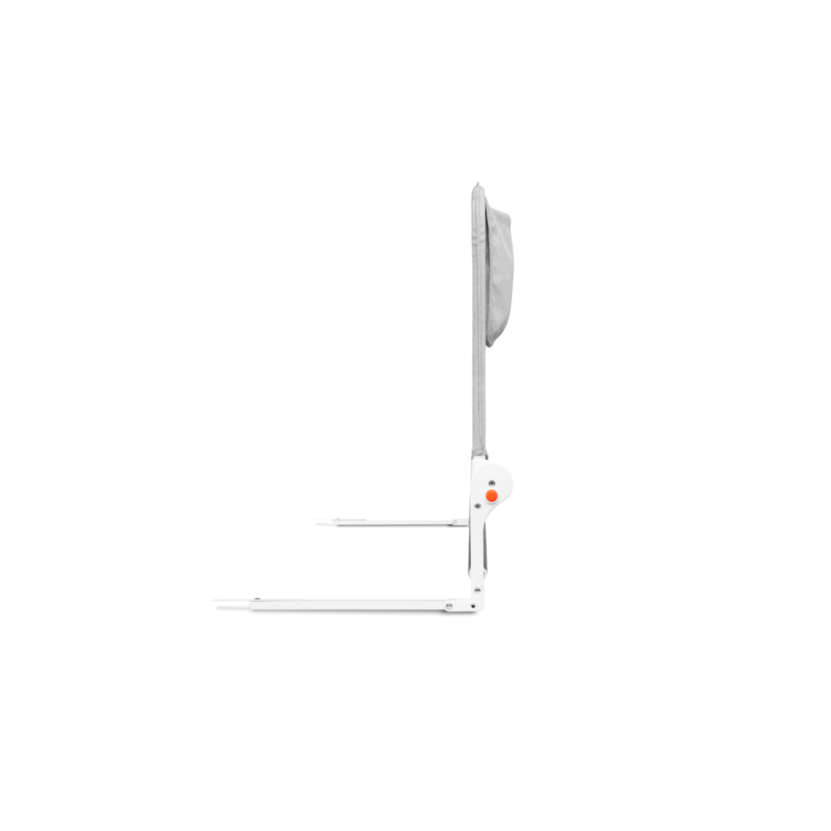 Barrière De Lit Portable Lionelo Lora - Protection Anti-Chute Enfant, Pliable, Gris