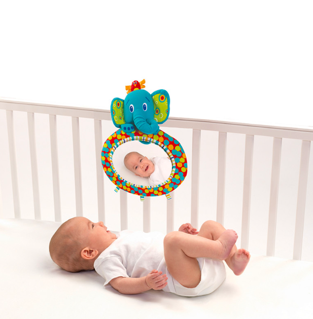 Bright Starts Miroir See Play Elephant Multicolore Multicolore Decoration Sommeil Orchestra