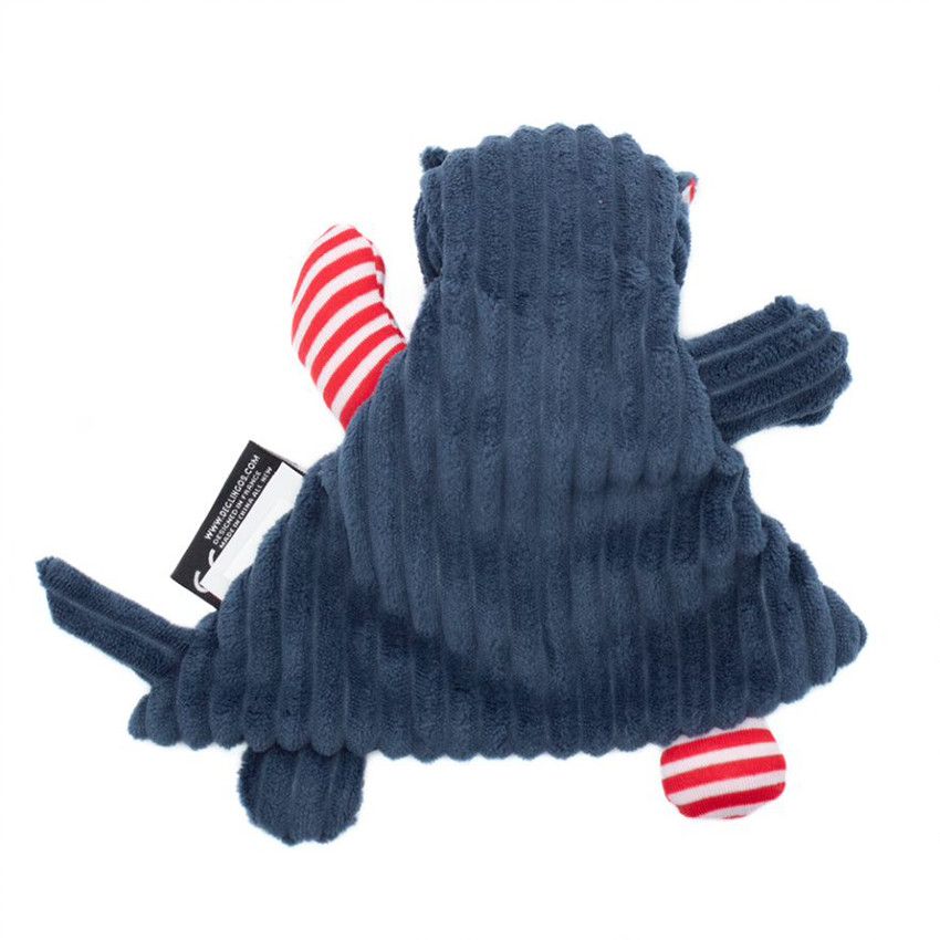Les Déglingos Hippipos L'Hippo - Accroche-Sucette Peluche Douce, Attache-Tétine Bébé Garçon/Fille, Cadeau Naissance Idéal