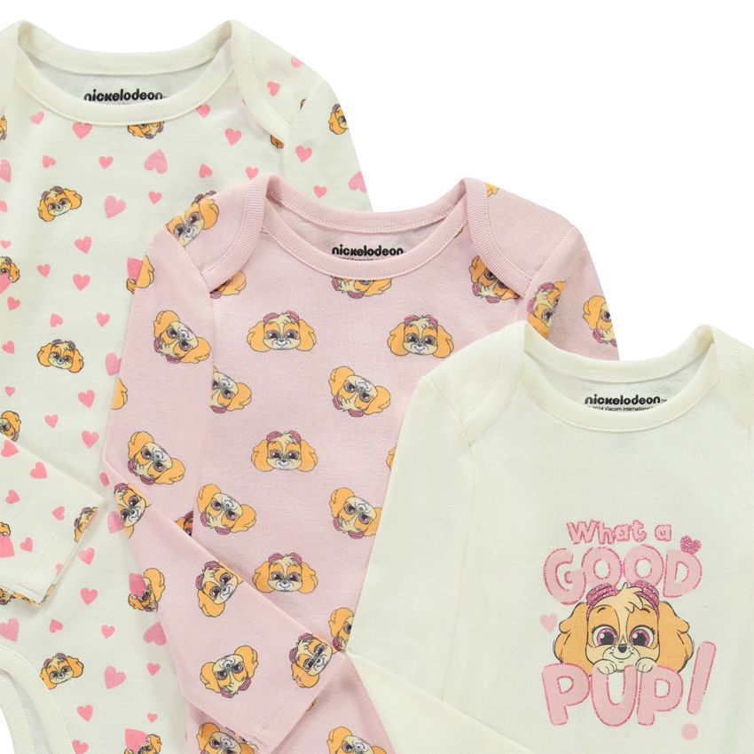 LOT DE 3 BODIES NAWAD MANCHES LONGUES BEBE - Bleu - Bébé Garçon - 21.99