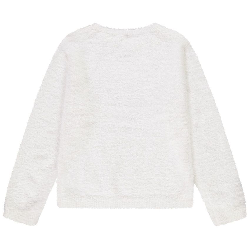 Pull Enfant 12-13 Ans Argent Pailleté - Occasion Très Bon état, Style Jumper