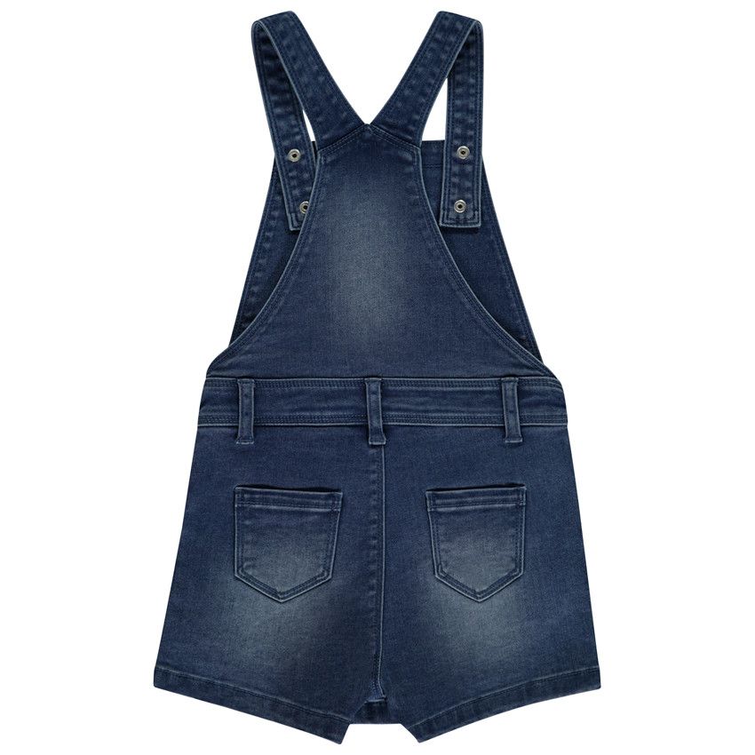 Salopette Courte Été Enfant Fille Papillon 2-8 Ans - Combishort Fluide Chic Et Confortable