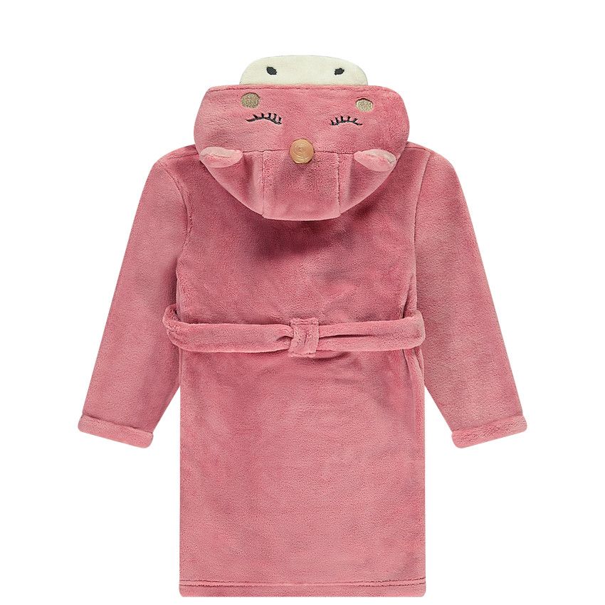 Orchestra Robe de chambre unie en sherpa avec capuche licorne fantaisie pour fille Vieux rose 10 ans Pyjama robe de chambre Fille Orchestra
