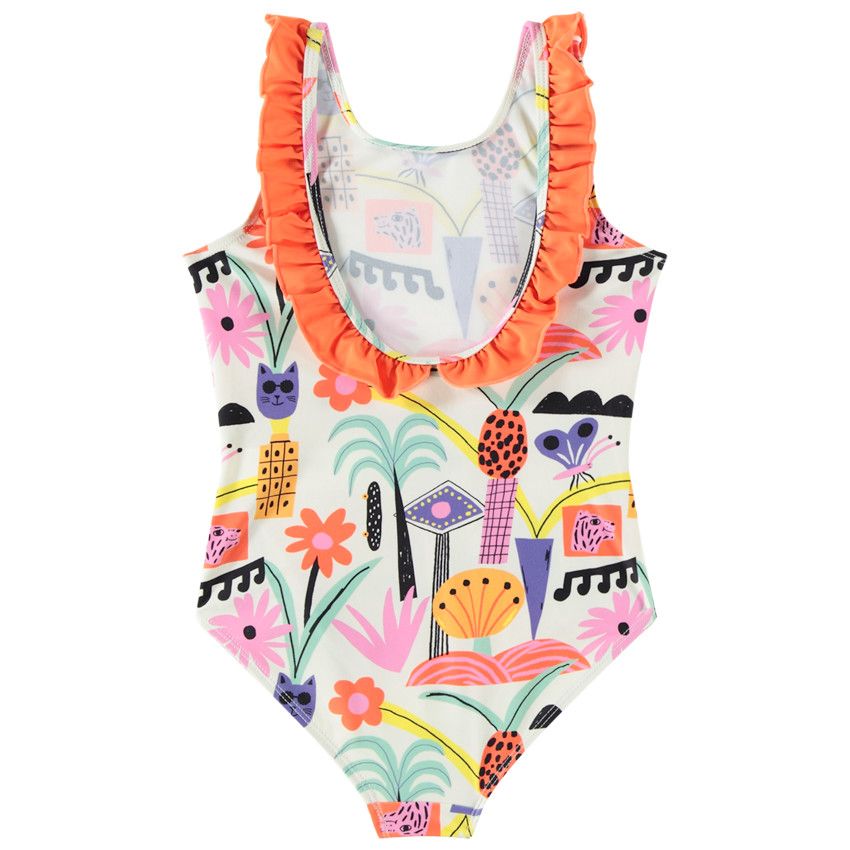 Maillot De Bain Orchestra Pour Fille, Taille 12 Ans - Couleur Turquoise - Occasion Très Bon état