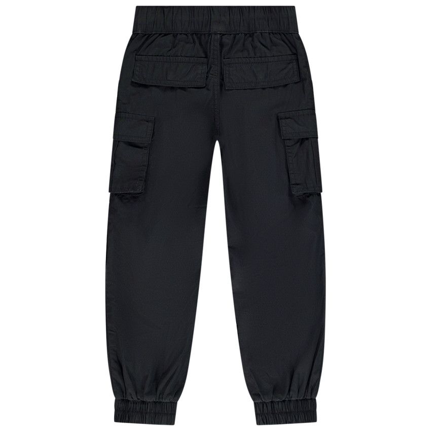 Pantalon Cargo Ado Garçon 8-15 Ans - Pantalon Large Taille Élastique Confortable Streetwear Casual