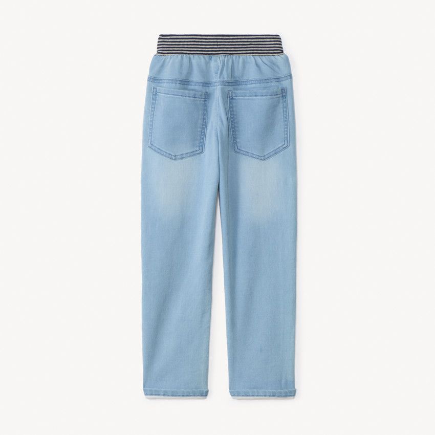 Jean Baggy Pour Garçon - Jambes Larges - Taille élastique