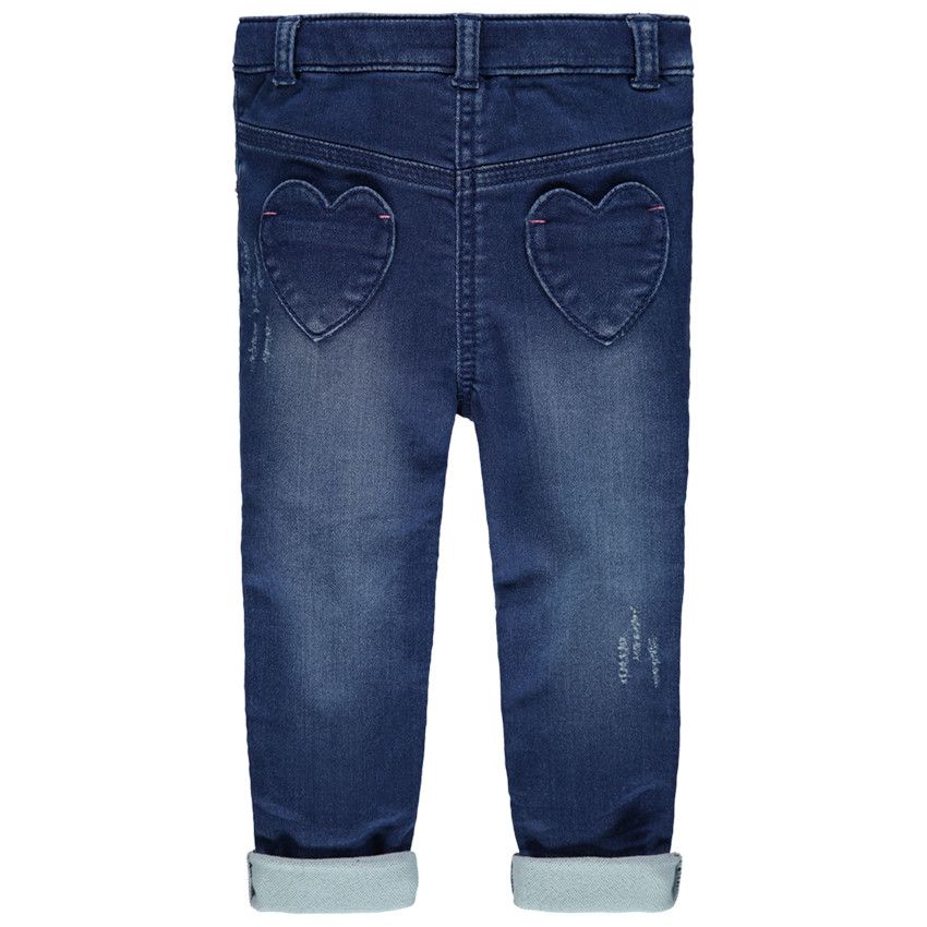 Chaussures En Jean Pour Bébé Fille Marks And Spencer - Taille UK5, Détails étoiles | Occasion En Très Bon état, Maison Sans Animaux Ni Fumée | Idéal Pour Un Look Mignon Et Confortable