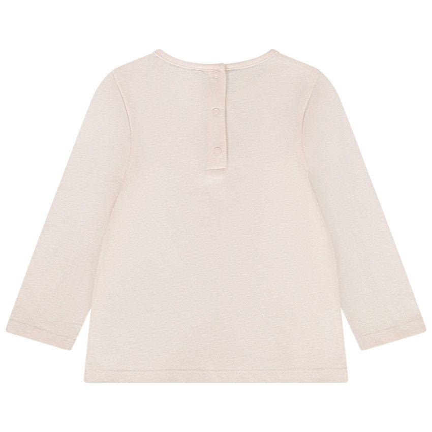 Tee-shirt Manches Longues Bébé 3 Mois - Gris Clair Avec Motif Mouton - Coton - Marque Zeeman - Neuf Avec étiquettes