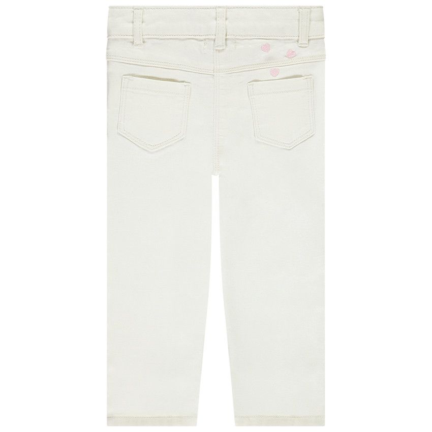Jeans Bébé Fille DeFacto - Pantalon Relax Fit Confortable Et Tendance En Coton 100%