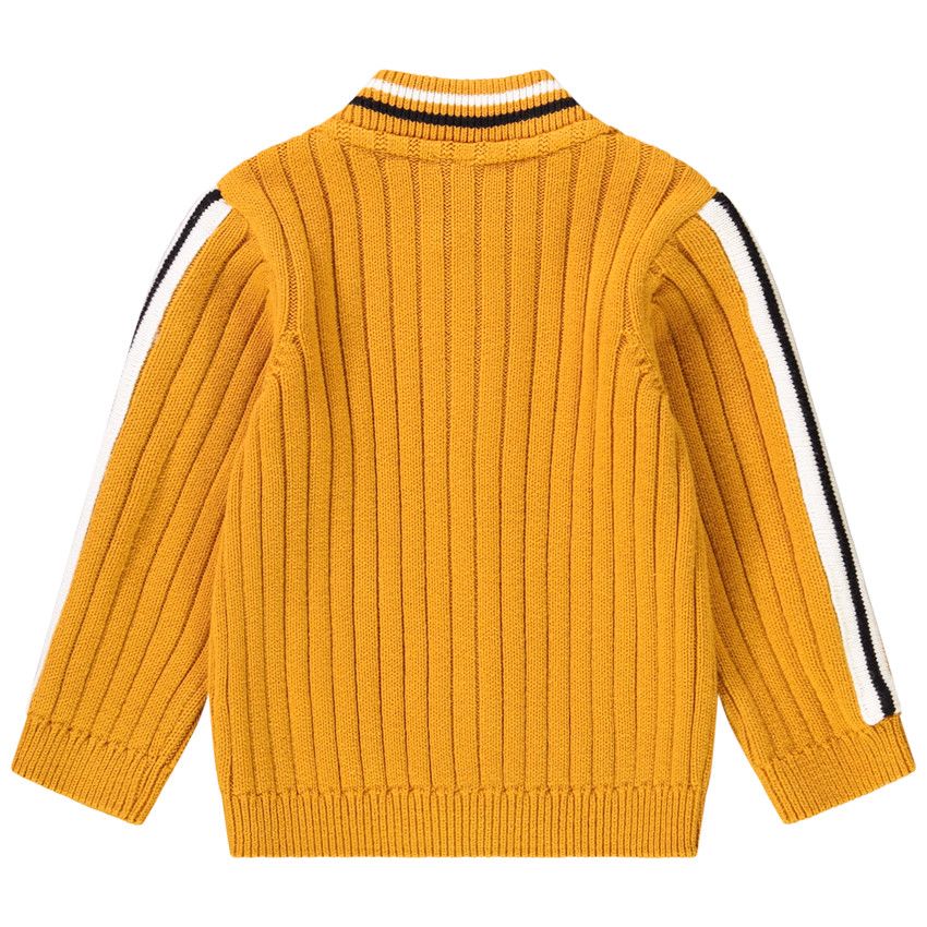 Pull Garçon Marks And Spencer 12-13 Ans – Colorblock – 95% Coton