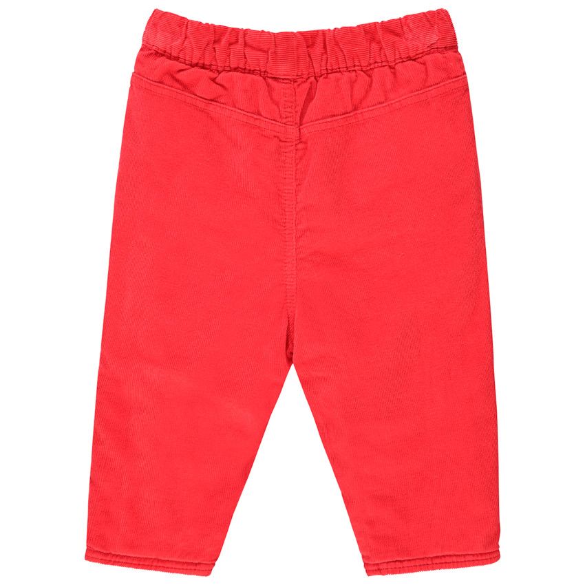 Pantalon Côtelé Bébé Fille Et Garçon 0-18 Mois - Taille Élastique Confortable Et Chic