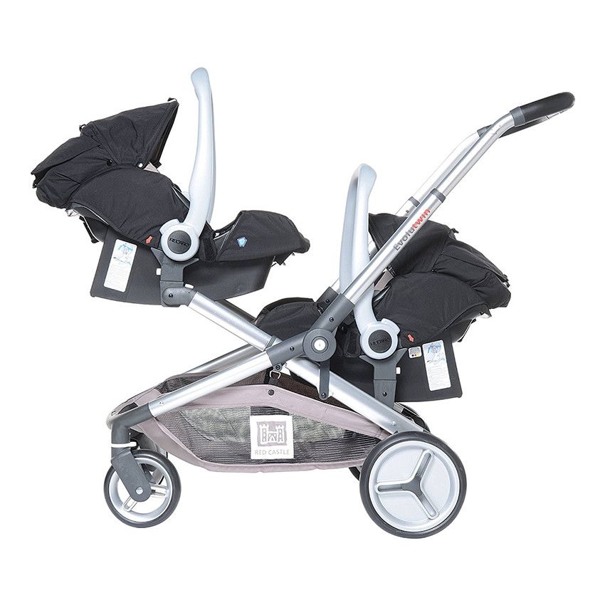 RED CASTLE Adaptateurs siège-auto pour poussette Evolutwin Beige -  Accessoires poussettes - Poussettes - Orchestra